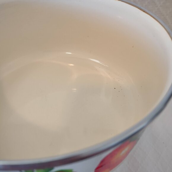 Vintage Kobe Strawberry Nesting Bowls Set of 3 Metal JCPenney - Picture 9 of 10